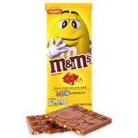 M&M's Milk Chocolate Bar with Minis and Peanuts 110g