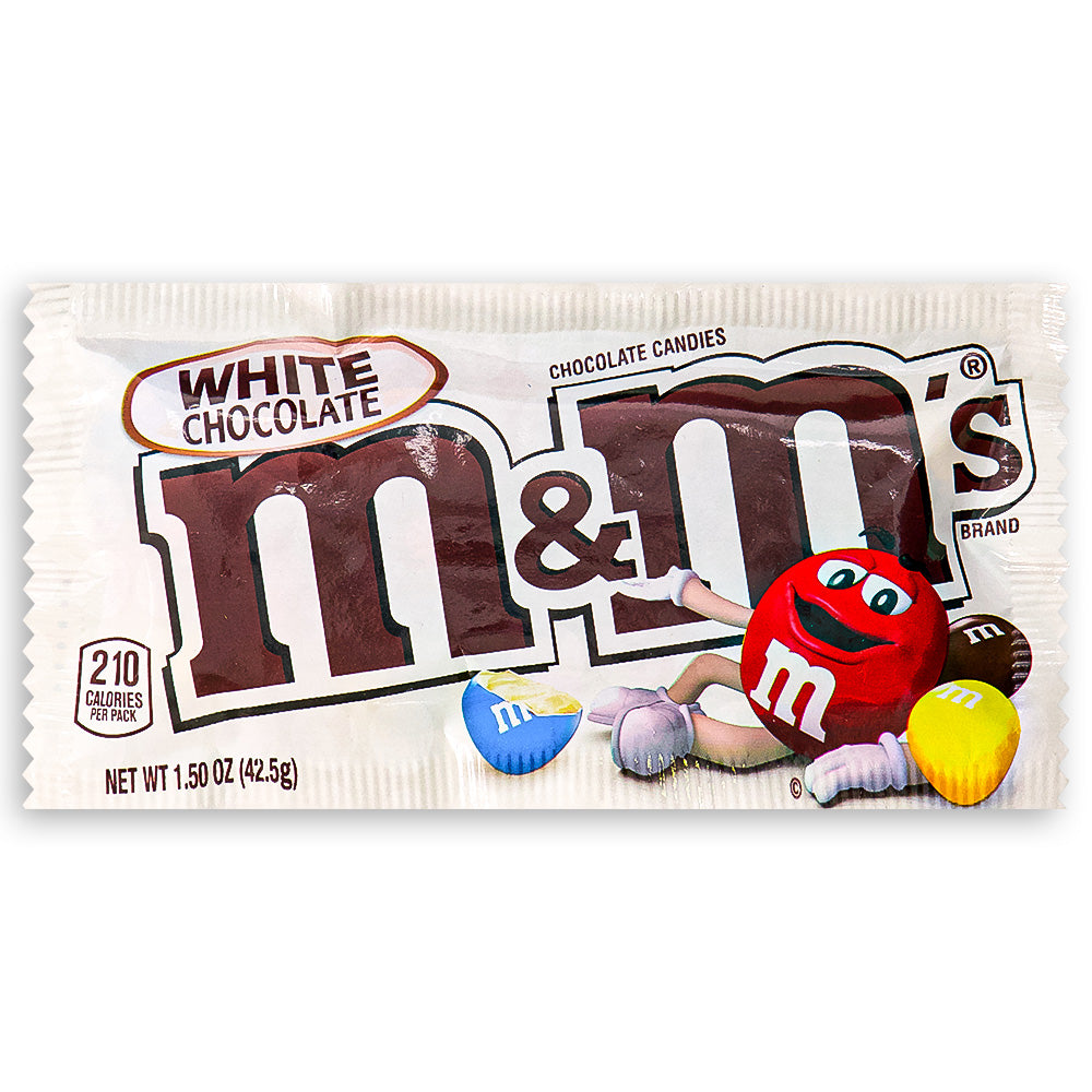 M&M's White Chocolate Candies 42g Front