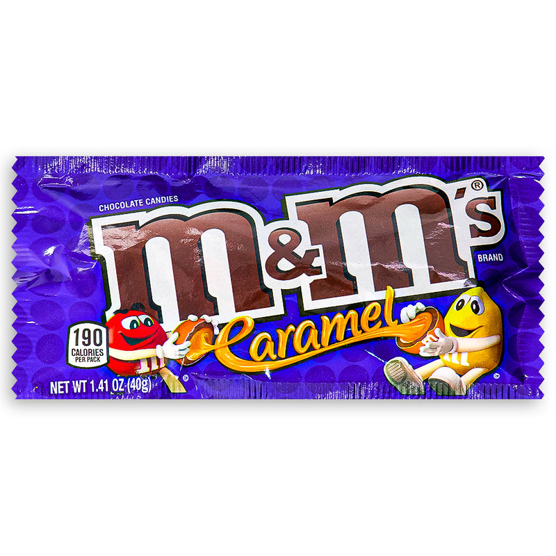 M&M's Caramel Chocolate Candies 40g Front