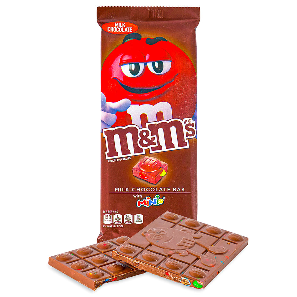 M&M's Milk Chocolate Bar with Minis 113g