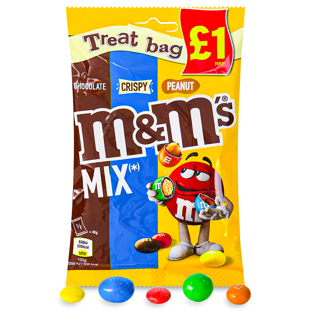 M&M's Mix Treat Bag UK 80g