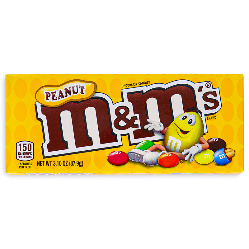 M&M's Peanut Chocolate Candies Theatre Pack Front