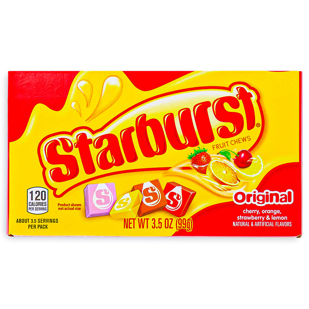 Starburst Original Fruit Chews Theatre Pack Front