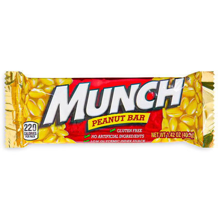 Munch Peanut Bar  2.28oz Front