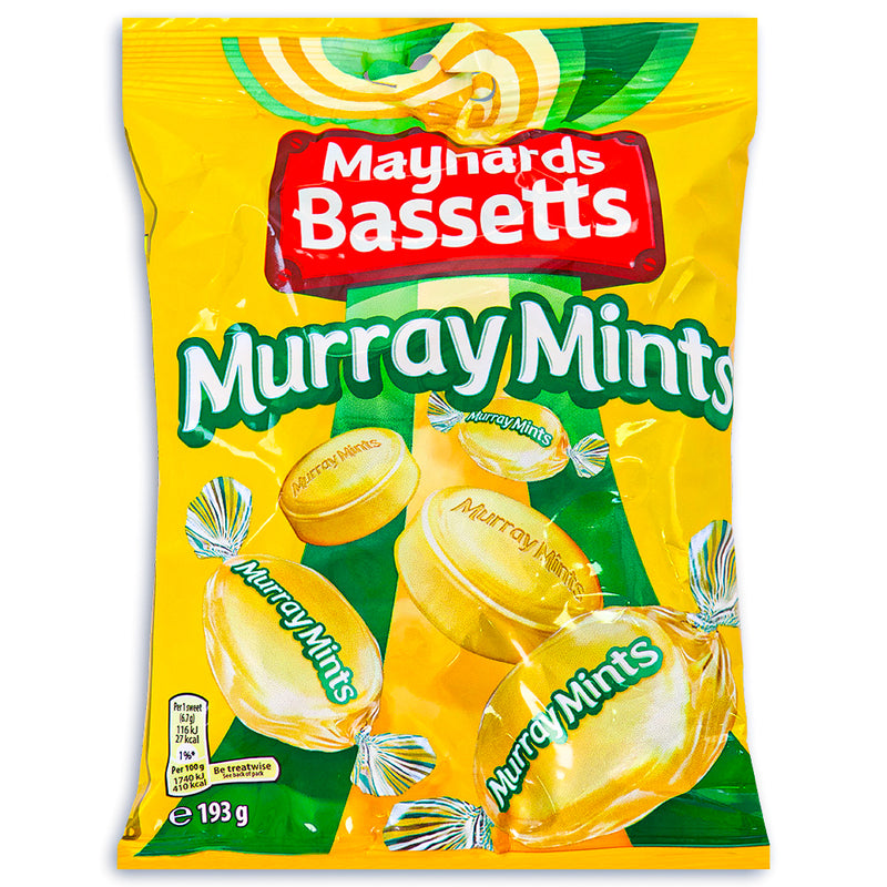 Maynards Bassetts Murray Mints 193g Front