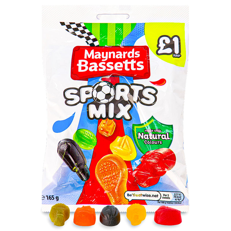 Maynards Bassetts Sports Mix UK 165g