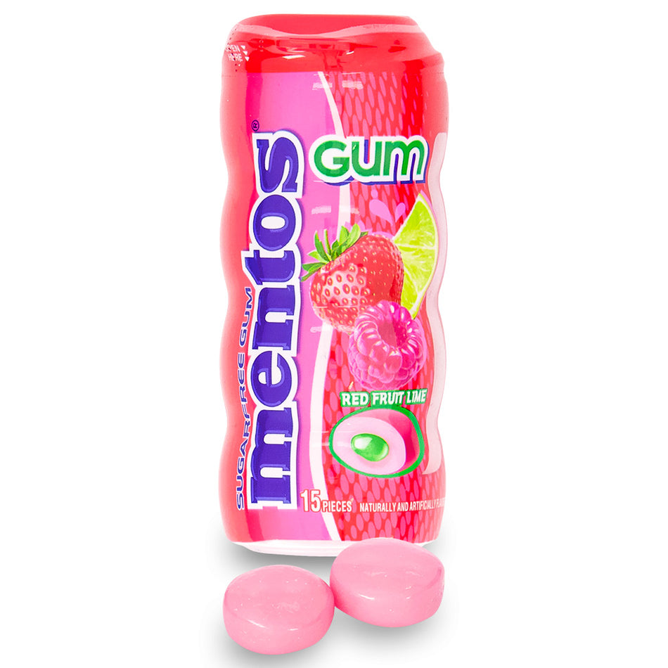 Mentos Gum Red Fruit Lime 