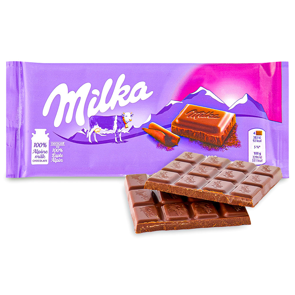Milka Extra Cocoa Chocolate Bars