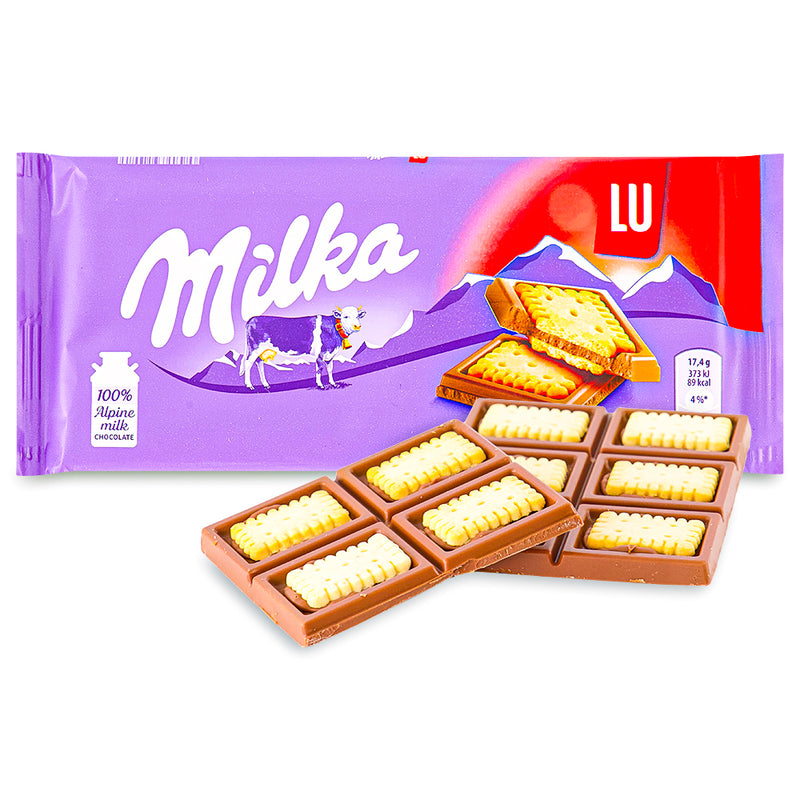 Milka Whole Hazelnuts Chocolate Bar
