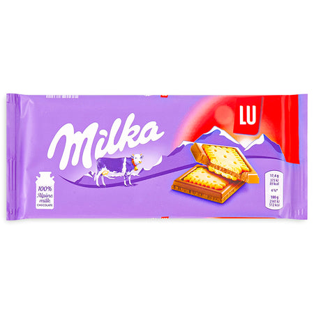 Milka Whole Hazelnuts Chocolate Bar Front