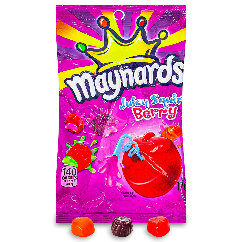 Maynards Juicy Squirts Berry Candy 170g