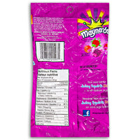 Maynards Juicy Squirts Berry Candy 170g Back Ingredients