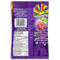 Maynards Sour Wine Gums 170 g Back Ingredients