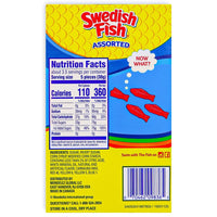 Swedish Fish Candy Assorted Theatre Pack Back