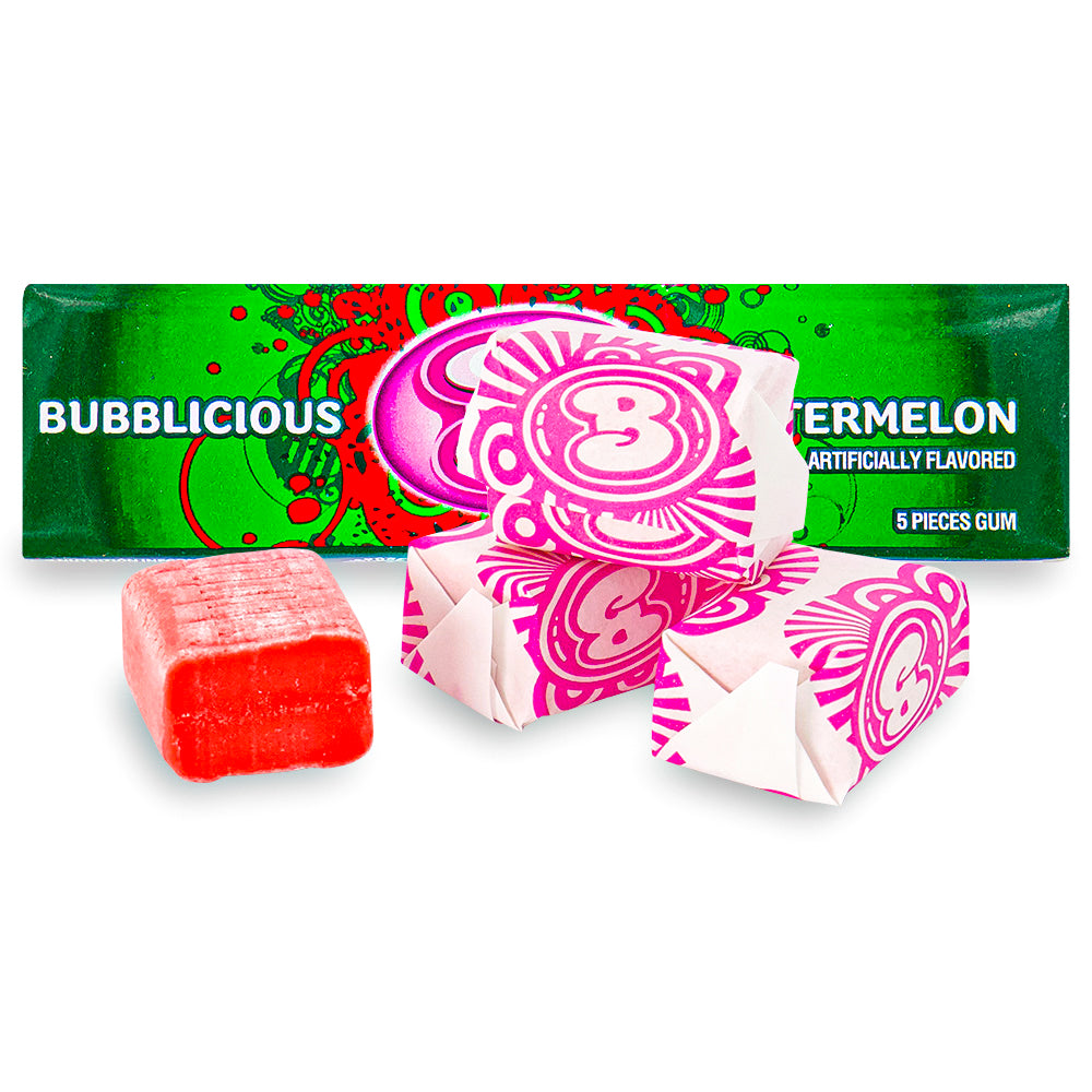 Bubblicious Watermelon Bubble Gum