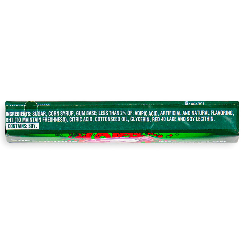 Bubblicious Watermelon Bubble Gum Back