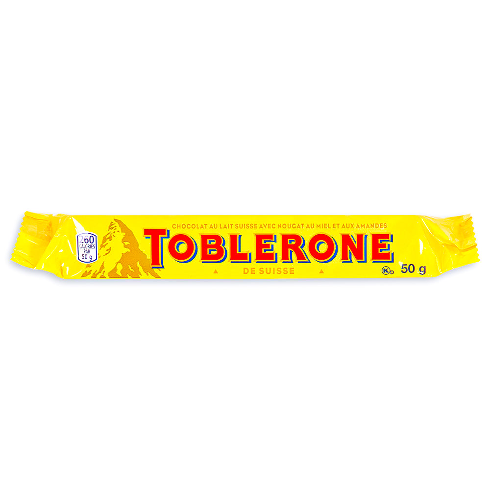Toblerone - Milk Chocolate Bar 50 g Front