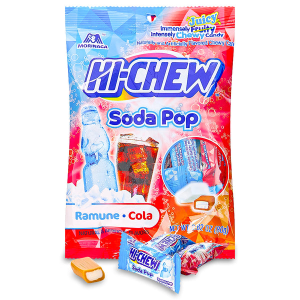 Hi-Chew Soda Pop Ramune and Cola 90g