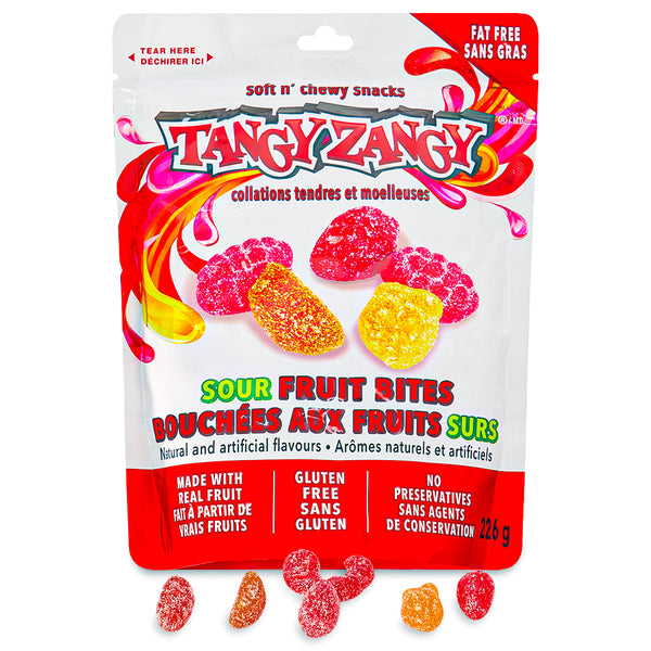 Tangy Zangy Sour Fruit Bites 226g