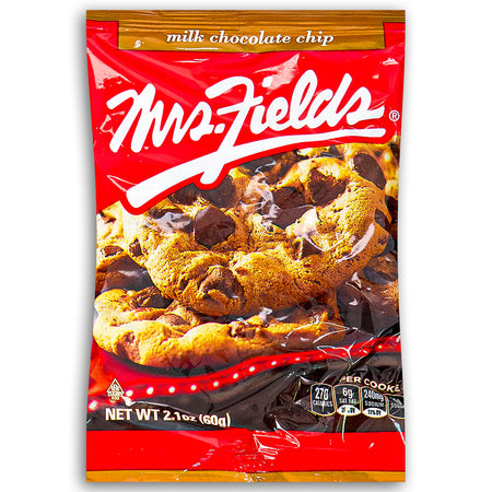 Mrs. Fields Milk Chocolate Chip Cookies 60g Front