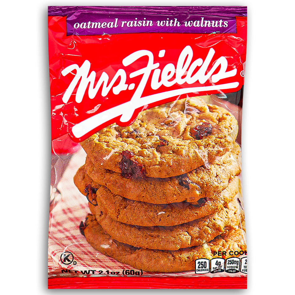 Mrs. Fields Oatmeal Raisin with Walnuts Cookies 60g