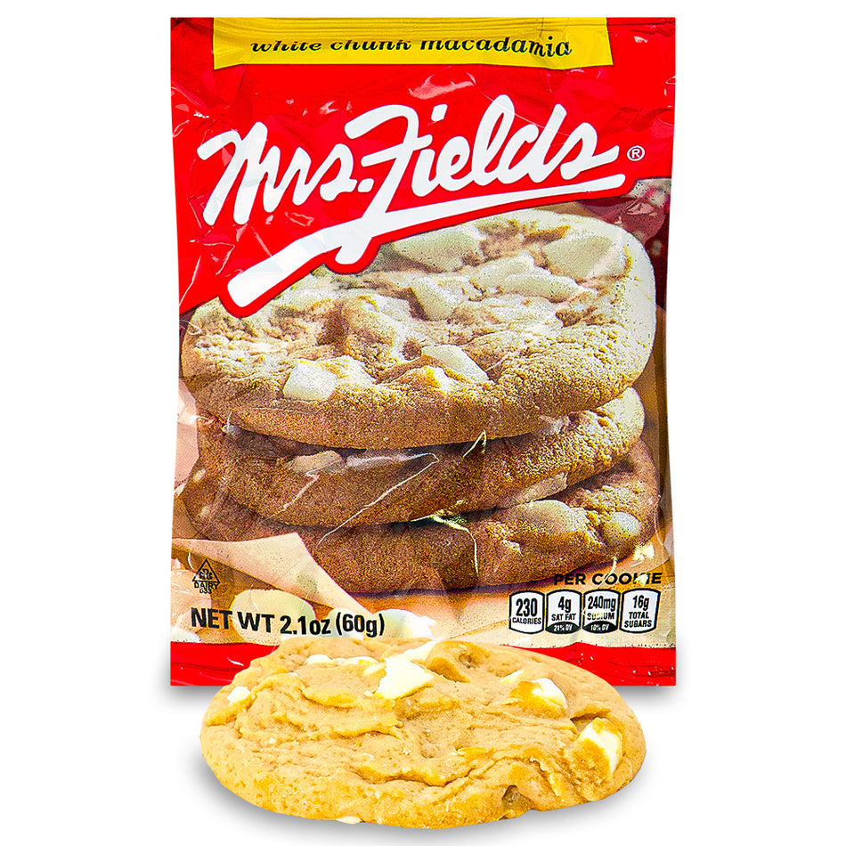 Mrs. Fields White Chunk Macadamia Cookies 60g