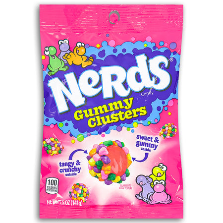 Nerds Gummy Clusters 5 oz Front