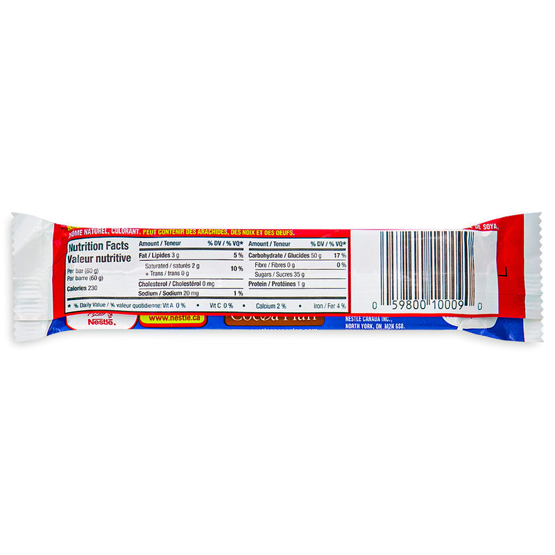 Big Turk 60g Back Ingredients