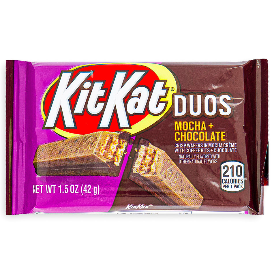 Kit Kat Duos Mocha + Chocolate Bar  42g Front
