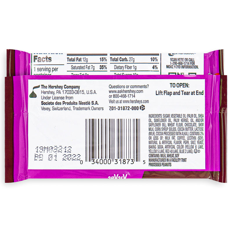 Kit Kat Duos Mocha + Chocolate Bar 42g Back