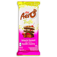 Aero Truffle Black Forest Cake Dark Chocolate Bar 105 g Front