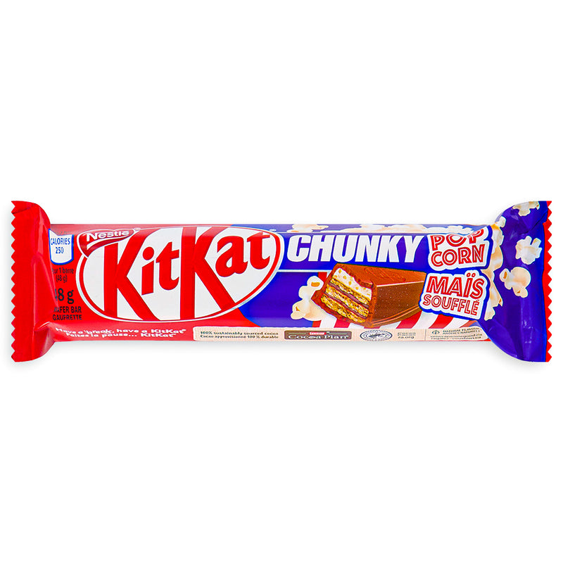 Nestle Kit Kat Chunky Popcorn Bars 48 g Front