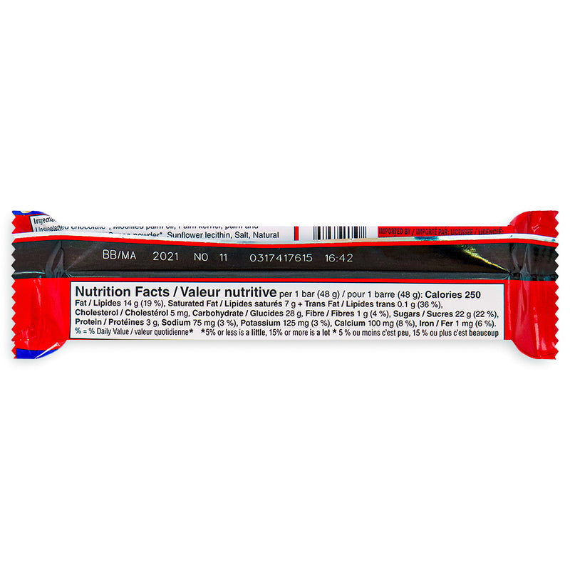 Nestle Kit Kat Chunky Popcorn Bars 48 g Back