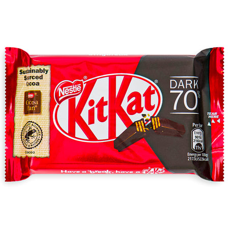 Kit Kat 70% Dark UK 41.5g Front