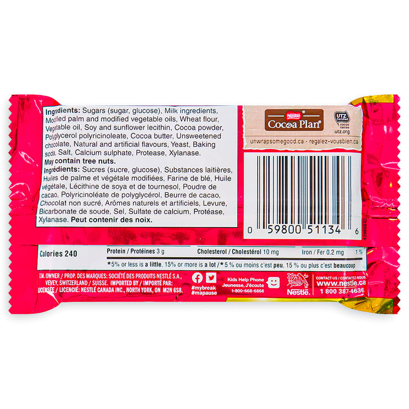 Kit Kat Gold 45 g Back