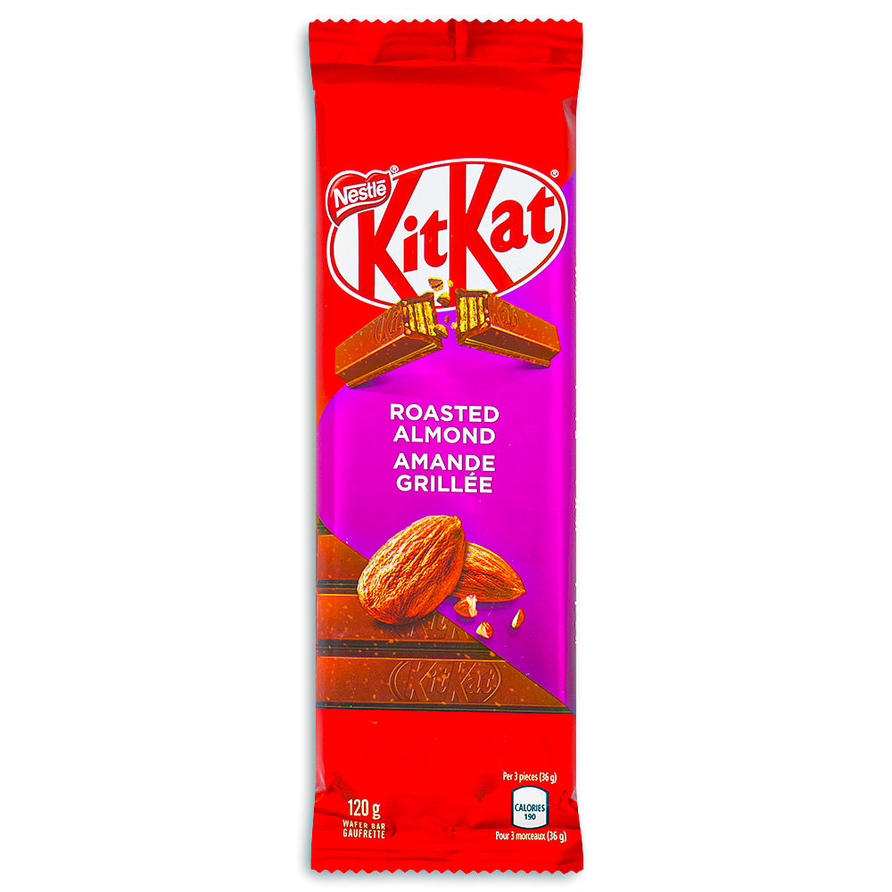 Nestle Kit Kat Roasted Almond Bars 120 g Front