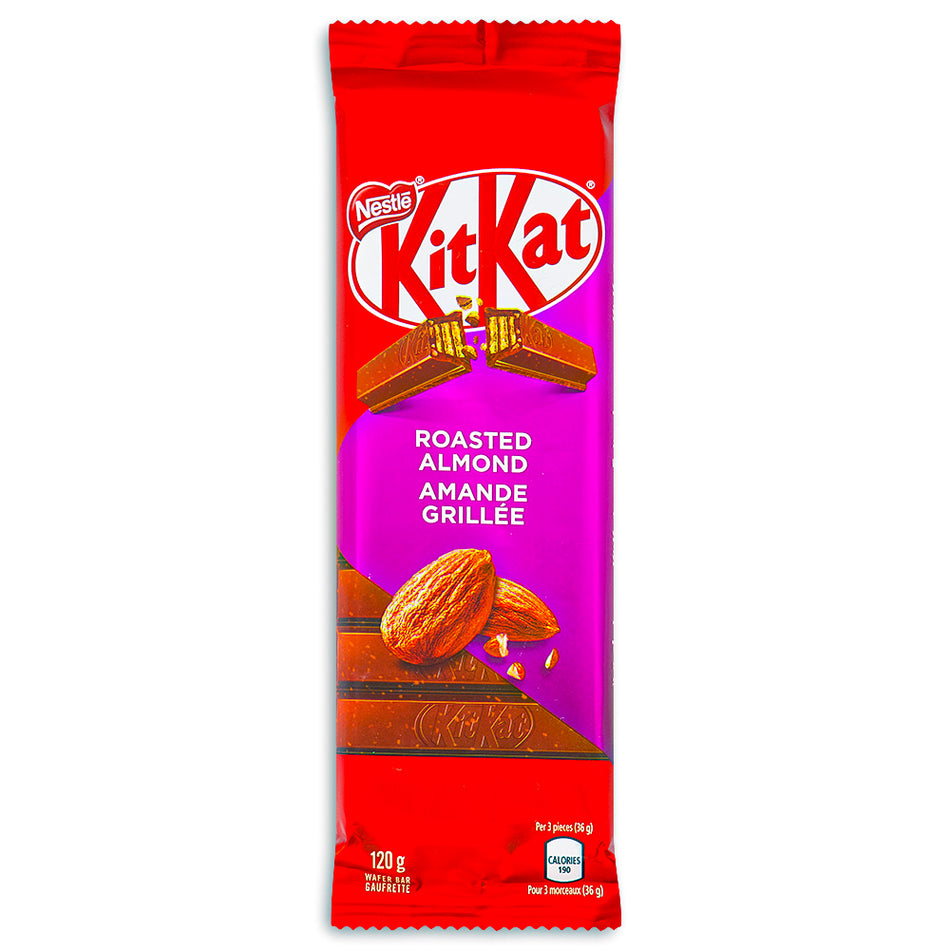 Nestle Kit Kat Roasted Almond Bars 120 g Front