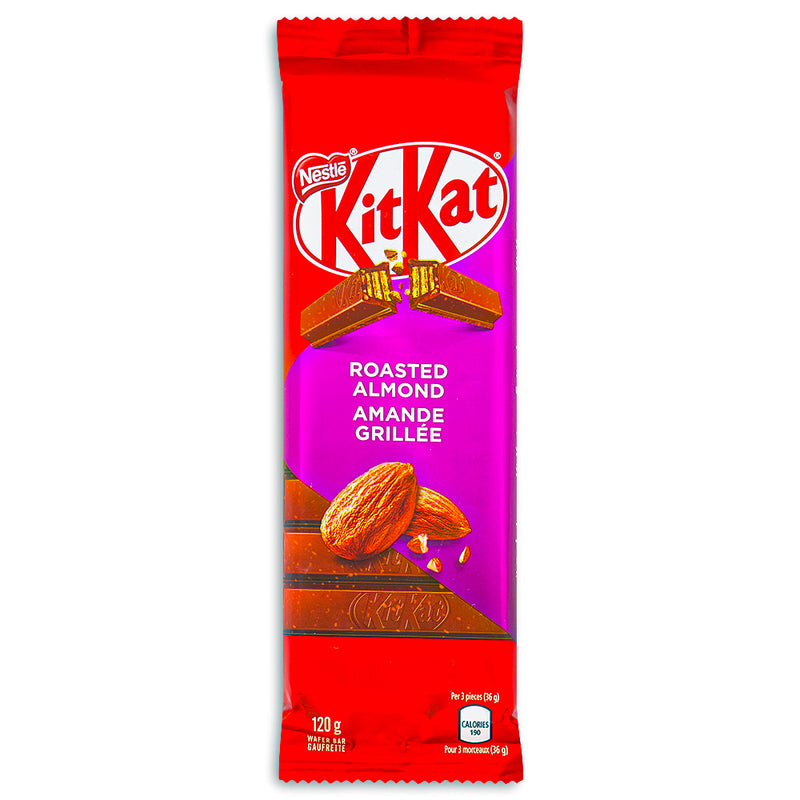 Nestle Kit Kat Roasted Almond Bars 120 g Front