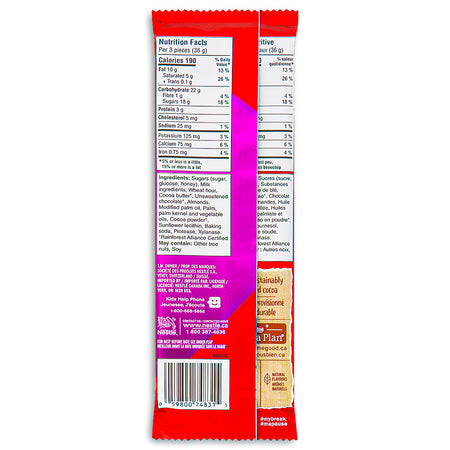 Nestle Kit Kat Roasted Almond Bars 120 g Back