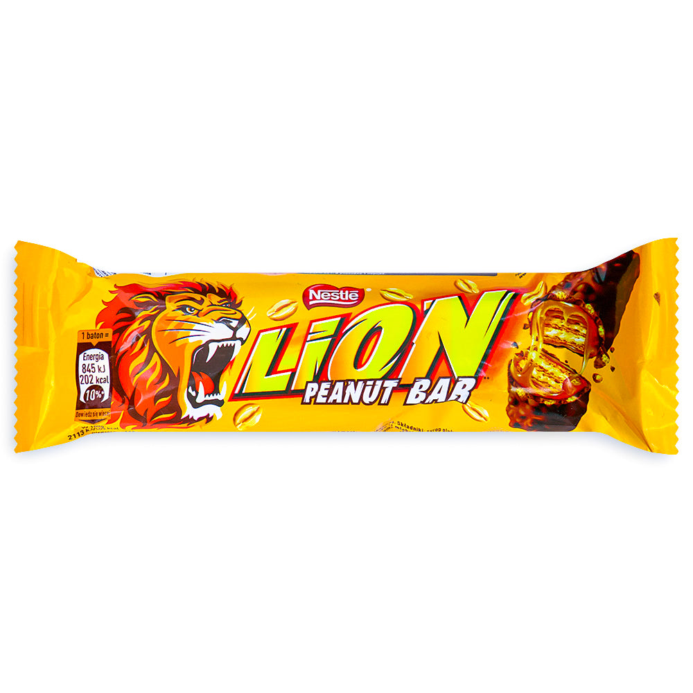 Lion Peanut Bar UK 40g Front