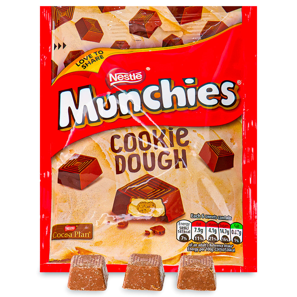 Nestle Munchies Cookie Dough 101g