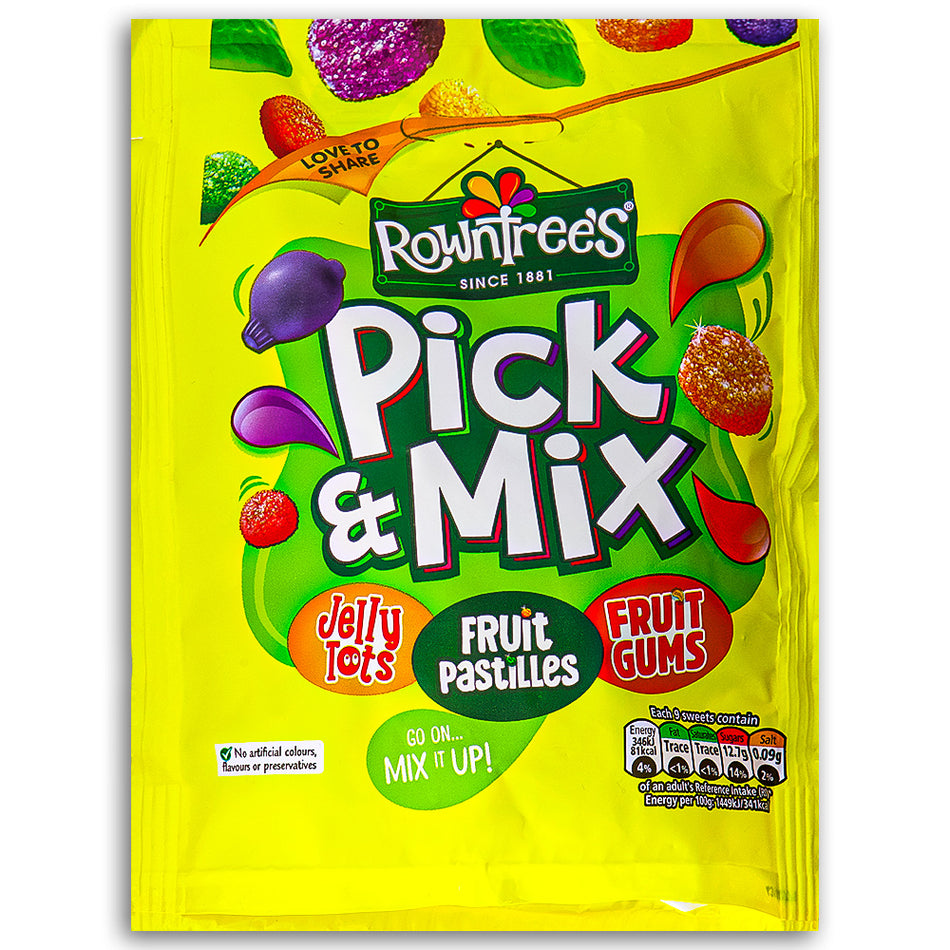 Rowntrees Pick & Mix UK 150g Front 