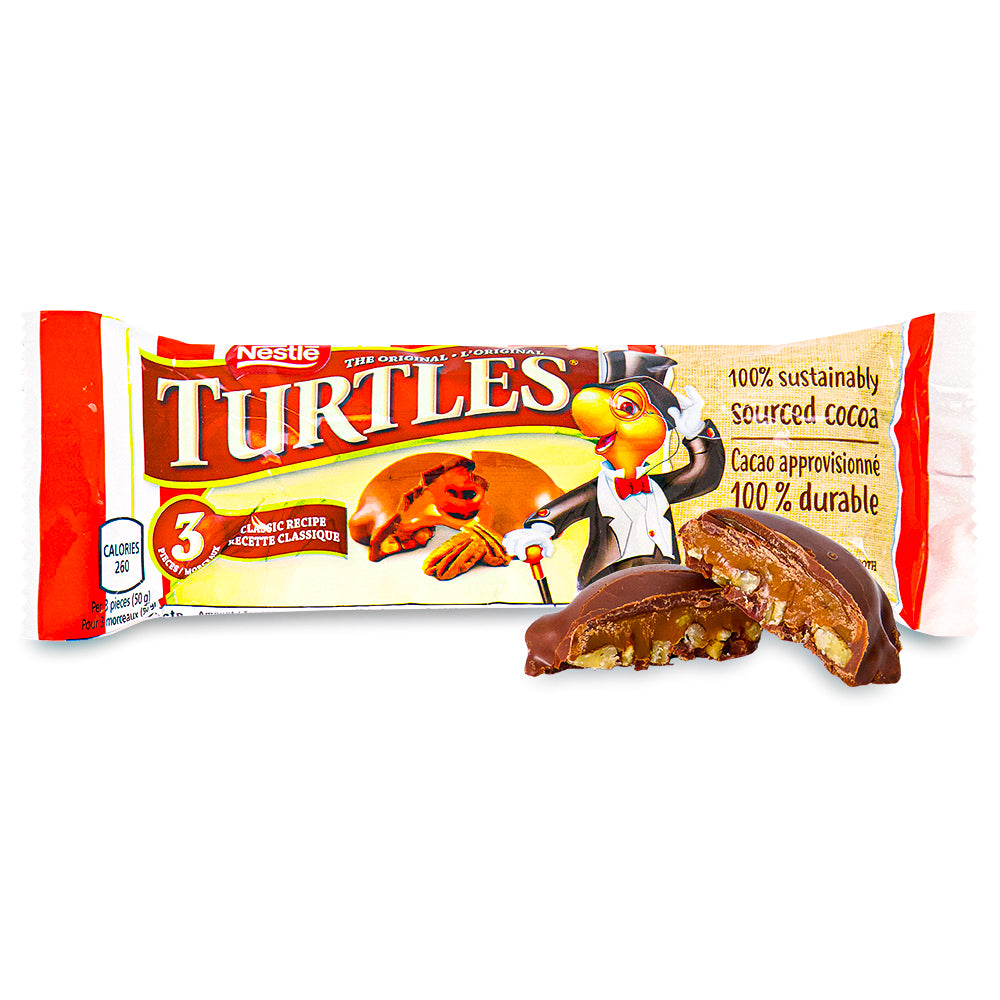 Nestle Turtles Original 3 Pack - 50g Made in Canada
