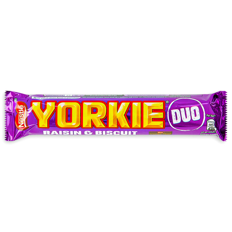 Yorkie Raisin & Biscuit Duo 66g Front