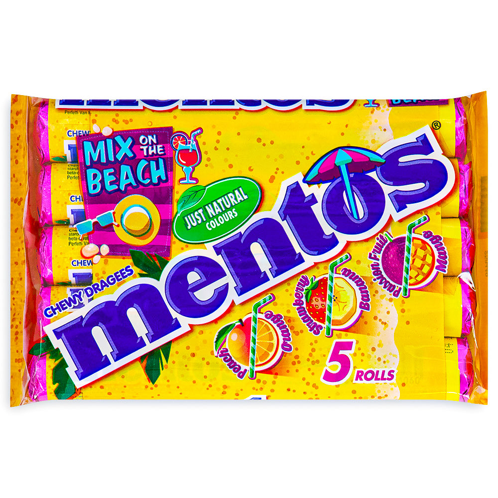 Mentos Mix on the Beach - 5 Pack Front