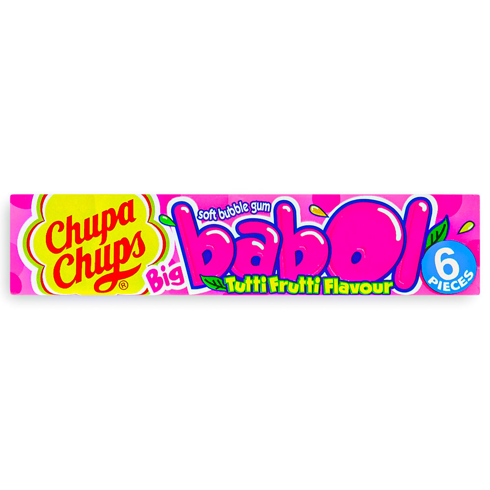 Chupa Chups Big Babol Bubble Gum Tutti Frutti Front
