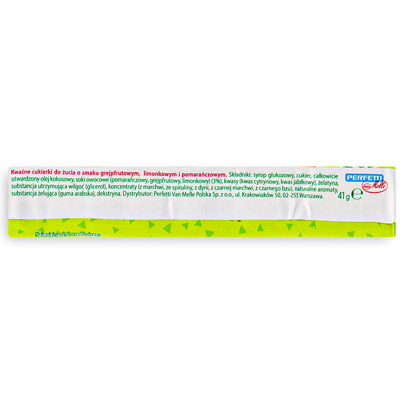 Fruit-Tella Citrus Mix 41g Back - Fruit-Tella Citrus Mix - Fruit-Tella candy - Citrus candy mix