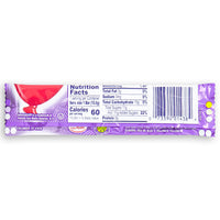 Airheads Candy - Grape Taffy Bars 15.6g Back Ingredients