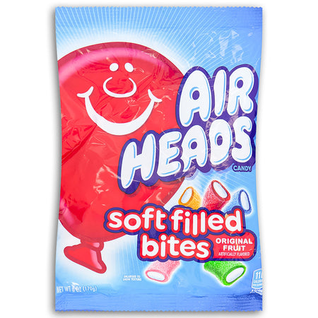 Airheads Candy Original Fruit Soft Filled Bites Front