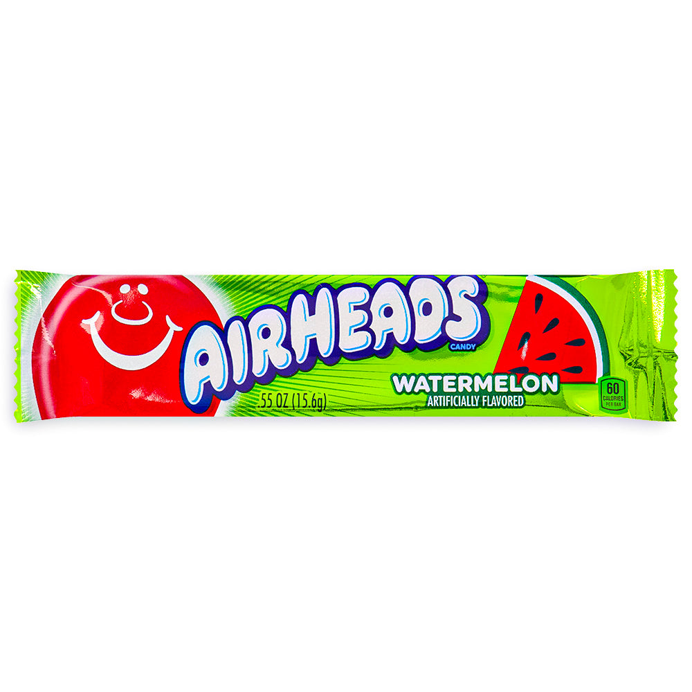 AirHeads Candy Watermelon Taffy - 15.6g Front